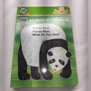 EUC LeapFrog Tag JR Book: Panda Bear, Panda Bear, What Do You See? Discontinued